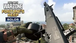 AA-12 (JAK-12) & KAC LAMG (FiNN LMG) on Warzone Fortune's Keep Win Solos PS5 Gameplay