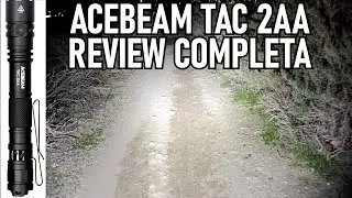 LINTERNA ACEBEAM TAC 2AA | Linterna tipo boli potente, recargable, ligera y barata!