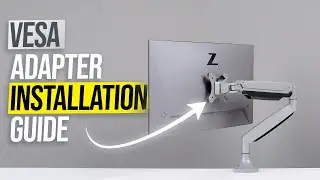 How to Install CREAT3D VESA Adapter on HP Z Series G3 Monitors