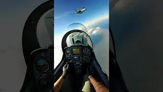 POV Fighter Jet Cockpit &ndash; Sky Patrol in Action ✈️🔥 #shorts