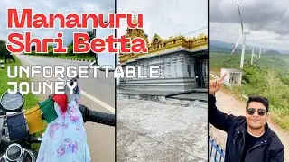 Scenic Wind Turbines & Hilltop Temple | Mavanuru Shri Bettada Bike Ride | 175 Kms from Bengaluru