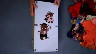 brown bear doll trunk