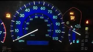 Значение и сброс индикаторов VSC Light и VSC Light Toyota Sienna