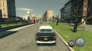 Mafia 2: The Motorfield City Mod - testing traffic WIP