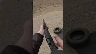 Steel challenge Showdown with a lever action 22lr
