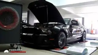 Mustang Shelby GT 500 reprogramado testado no dinam&ocirc;metro by Carbase Performance