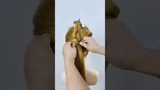 Easy Upside Down #hairstyle #foryou #youtubeshorts #shortvideo #shortsfeed #shorts #fyp #braids