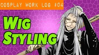 Styling the Arda Jareth Wig, Pt. 1 || Cosplay Work Log 04 Undertaker Black Butler