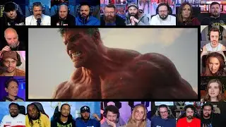 Red Hulk calms down - Captain America: Brave New World (2025) - Reaction Mashup