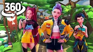 K-Pop Demon Hunters HUNTR/X HUNTING You! | 360&deg; VR Animation