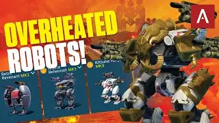 War Robots OVERHEATED ROBOTS! Dream Hangars Gameplay Episode 136 WR