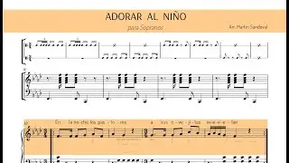 SOPRANO - Adorad al ni&ntilde;o - Arr. Martin Sandoval - Coro Navide&ntilde;o Lima Sur 2025