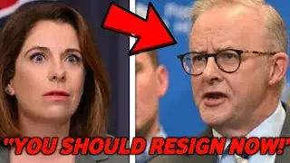 BREAKING: Albanese EXPLODES in Fury As Anika Wells Calls For Him To RESIGN Live On Air! 