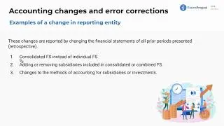 Changes in Reporting Entity - FAR Exam Prep