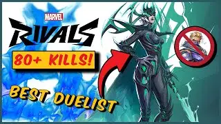 MARVEL RIVALS HIGHEST KILL GAME?! - 80+ Kills as Hela (Competitive)