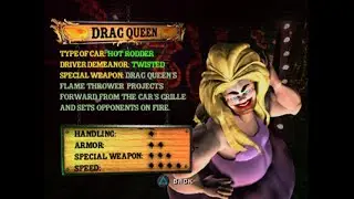 [Twisted Metal 4] Dragging my sanity into the ground with Drag Queen
