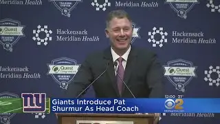 Giants Introduce Pat Shurmur As New Head Coach