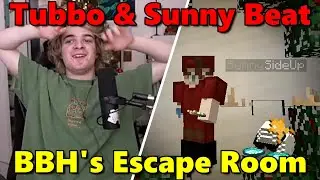 Tubbo & Sunny Play Badboyhalo's Escape room on QSMP Minecraft