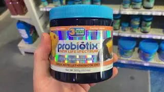 Only feed NLS Probiotix if you have algae issues!