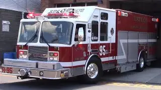 Taylor Fire Department Rescue 95 Responding