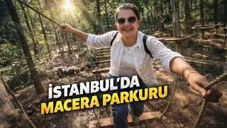İSTANBULDA ZORLU  MACERA PARKURU !