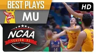 Laurenz Victoria challenges Lervin Flores for the scooping layup! | MU | Best Plays | NCAA 93 MB