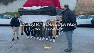 4K - Ensayo de cargadores de la Virgen de la Paz (Hdad. del Perdón) | San Fernando 2026
