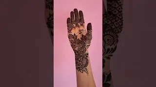 front hand mehendi design #mehndi #hennamagic #henna #hennaart #hennadesign