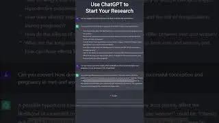How to Use ChatGPT in Your Scientific Research