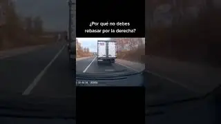 &iquest;Por qu&eacute; no debes nunca rebasar por la derecha?