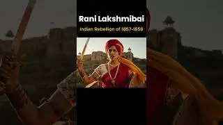 Rani Lakshmibai Indian Rebellion of 1857 #history #indianhistory #ranilakshmibai