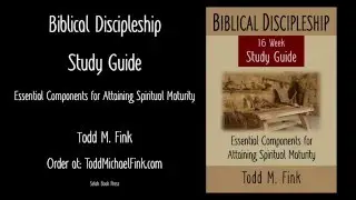 Biblical Discipleship Study Guide Book Trailer