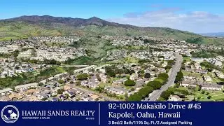 For Rent - Newly Renovated 3 Bedroom/2 Bathroom Town Home in Makakilo