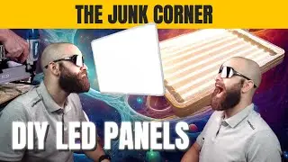 COME COSTRUIRE pannelli a led spendendo pochissimo, migliora i tuoi video