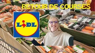 RETOUR DE COURSES LIDL. J'ai trouvé des nouveautés!!