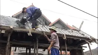 Slopping Roof concrete | Sloop Concrete kasy Karin | How To Build A Slooping Roof | G.H Construction