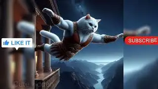 warrior Cat and thief  don't miss the  end!!! twist #catlovers #catstory #aicat