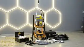 Volt Mini Deluxe Set in action Fortador - Fortador -  Eco-Friendly Steam Cleaner