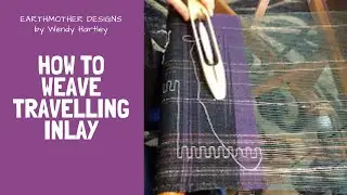 How to weave travelling inlay