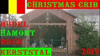 CHRISTMAS CRIB - KERSTSTAL VAN BUDEL & HAMONT & BREE 2019