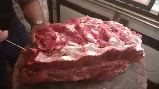 Así se deshuesa un pescuezo de res