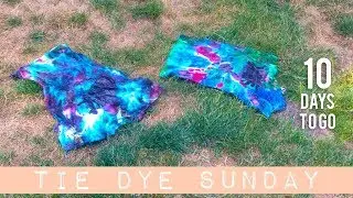 TIE DYE SUNDAY | 100 Days Til Graduation