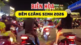 Biên Hòa Đêm Giáng Sinh Người Dân Đổ Xô Đi Chơi Lễ