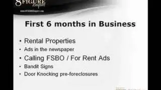 Make Money doing real estate investing!  (Part 4)
