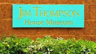 Jim Thompson House (Museum), Bangkok, Thailand (4K)