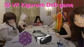Can the Kigurumi defeat the evil sourcerer?  (3D VR DnD, turn on subs!)