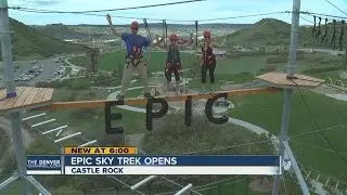 Epic Sky Trek course in Castle Rock opens