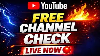 FREE Channel Check LIVE ✅