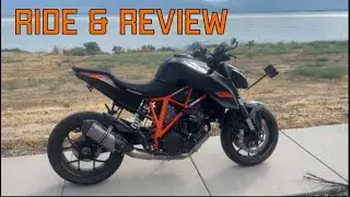 KTM Super Duke Ride and Review - Canyon Carving + BIKE BREAKS DOWN