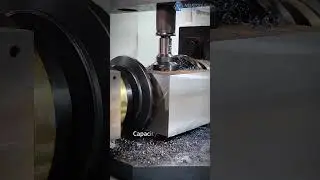 Before opening the frame and drilling, finish of the C45 steel was very low after rough milling.